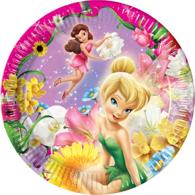Fairy Springtime Dessert Plates